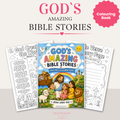 God’s Amazing Bible Stories – Mini Bible Colouring Book (PDF)