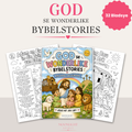 God se Wonderlike Bybelstories – Mini Bybel Inkleurboek (PDF)
